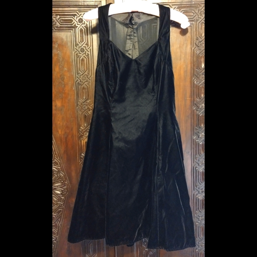 Vintage Velvet Dress (S-M)